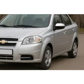 Spejlkåber (2 stk., rustfrit stål) Chevrolet Aveo T250 2005–2011 foto 3