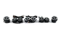 Mercedes S-klasse W222 2013–2022 LED-ventilationsdeflektorer (2018-2022, 64 farver) foto 5