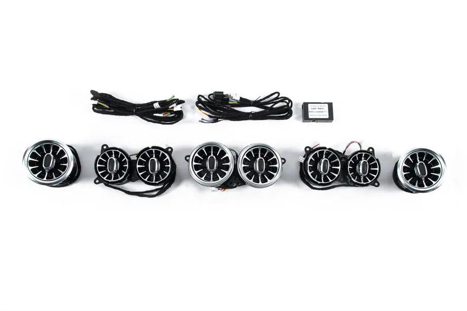 Mercedes S-klasse W222 2013–2022 LED-ventilationsdeflektorer (2018-2022, 64 farver) Image