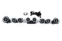 Mercedes E-klasse W213 2016–2023 LED ventilationsdeflektorer (64 color) foto 1