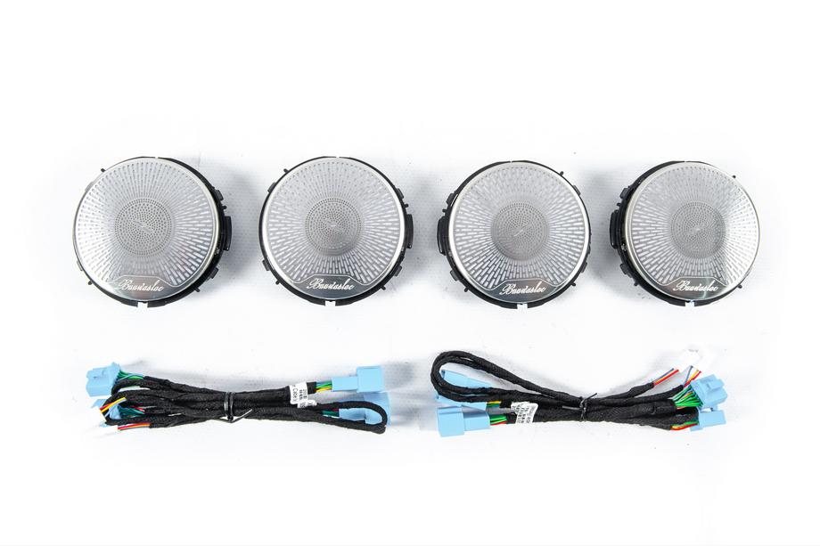 Mercedes E-klasse W213 2016–2023 Instrumentbræt-trim-sæt med belysning Burmester Foto 1