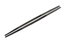 BMW 5-serie F10/F11 2010–2016 MP-Style sideskørter (til M-Sport/M5 sideskørter, sort højglans) foto 1