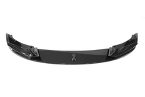 BMW 5-serie F10/F11 2010–2016 Frontspoiler-læbe MP-Style (til M-Performance, blank sort) foto 3