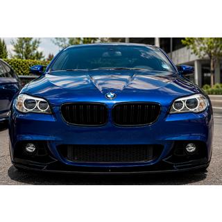 Frontspoiler-læbe MP-Style (til M-Performance, blank sort) BMW 5-serie F10/F11 2010–2016 foto 1