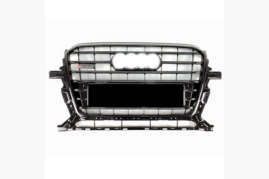 Audi Q5 2008–2017 Frontgrill SQ-Style (2012-2017, sort) Image