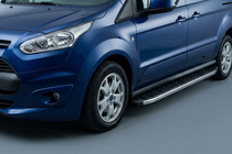 Ford Connect 2014–2021 BlackLine sidetrin (2 stk., aluminium) foto 1