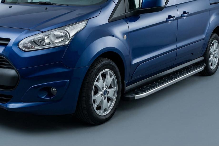 Ford Connect 2014–2021 BlackLine sidetrin (2 stk., aluminium) Image