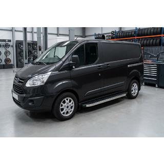 BlackLine sidetrin (2 stk., aluminium) Ford Custom 2013–2022 foto 1
