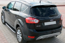 Ford Kuga 2008–2013 BlackLine sidetrin (2 stk., aluminium) foto 1