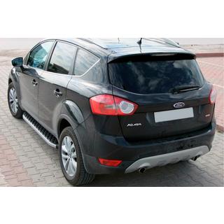 BlackLine sidetrin (2 stk., aluminium) foto 1
