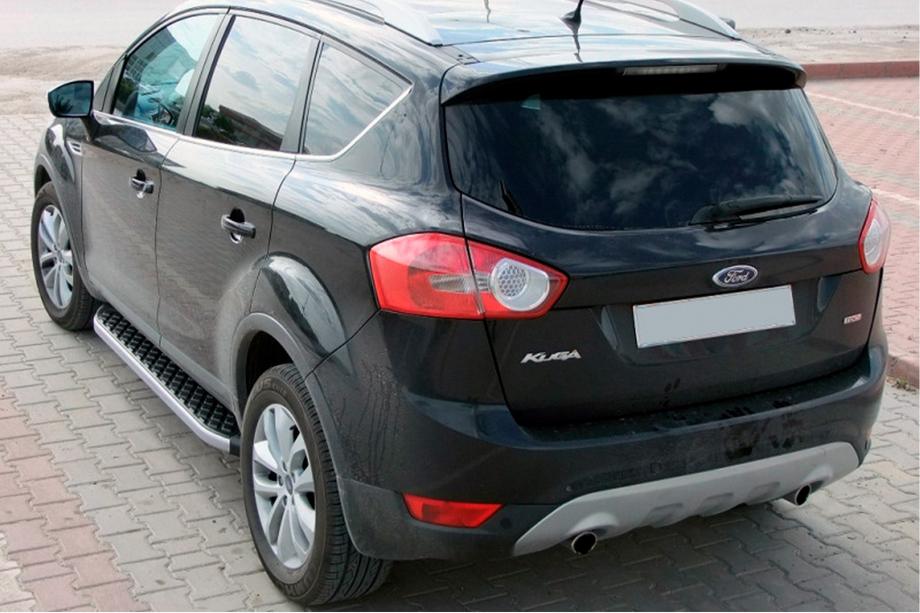 Ford Kuga/Escape 2013–2019 BlackLine sidetrin (2 stk., aluminium) Image