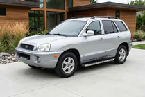 Hyundai Santa Fe 1 2000–2006 BlackLine sidetrin (2 stk., aluminium) foto 1