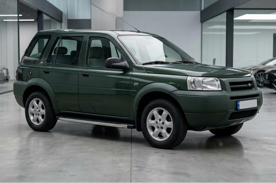 Land Rover Freelander I 1997–2006 BlackLine sidetrin (2 stk., aluminium) Image