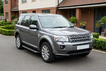 Land Rover Freelander II 2006–2014 BlackLine sidetrin (2 stk., aluminium) foto 1