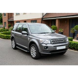 BlackLine sidetrin (2 stk., aluminium) Land Rover Freelander II 2006–2014 foto 1