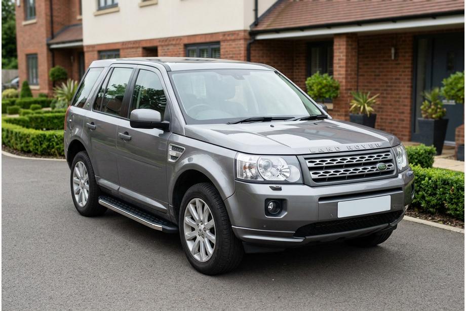 Land Rover Freelander II 2006–2014 BlackLine sidetrin (2 stk., aluminium) Image