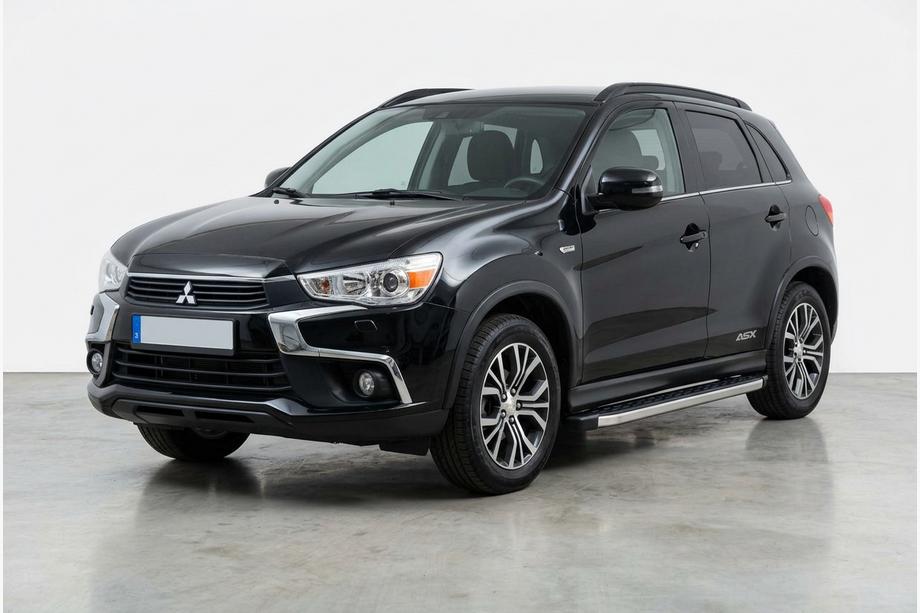 Mitsubishi ASX 2010–2023 BlackLine sidetrin (2 stk., aluminium) Image