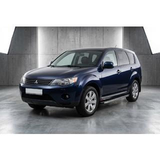 BlackLine sidetrin (2 stk., aluminium) foto 1