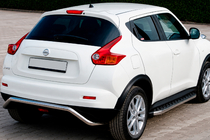 Nissan Juke 2010–2019 BlackLine sidetrin (2 stk., aluminium) foto 1