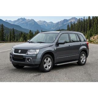 BlackLine sidetrin (2 stk., aluminium) Suzuki Grand Vitara 2005–2017 foto 1