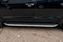 Volkswagen Amarok 2010–2022 BlackLine sidetrin (2 stk., aluminium) foto 2
