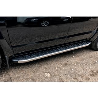 BlackLine sidetrin (2 stk., aluminium) foto 1