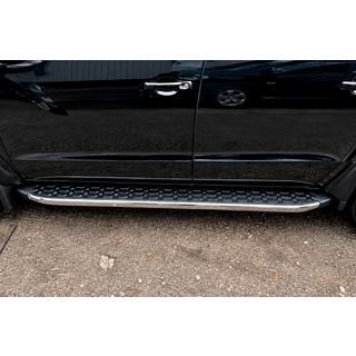BlackLine sidetrin (2 stk., aluminium) foto 2
