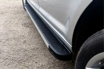 Volkswagen Caddy 2004–2010 MAYA sidestrin (2 stk., aluminium) foto 1