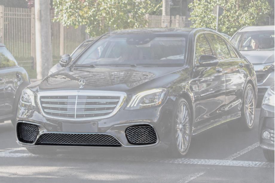 Mercedes S-klasse W222 2013–2022 Sæt kofangergrill 2018-2021 (S65 AMG, krom) Image