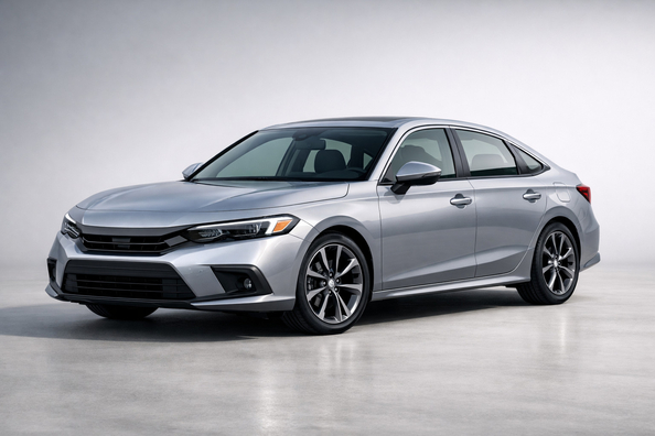 Test af Honda Civic Sedan 2024: 11. generation til by og motorvej