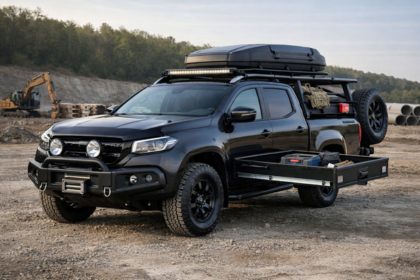 Startopgradering af Mercedes-Benz X-Class til arbejde og hverdagskørsel