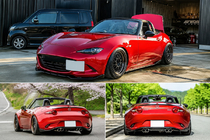 Mazda MX-5 2014– Carbon bodykit-sæt foto 1