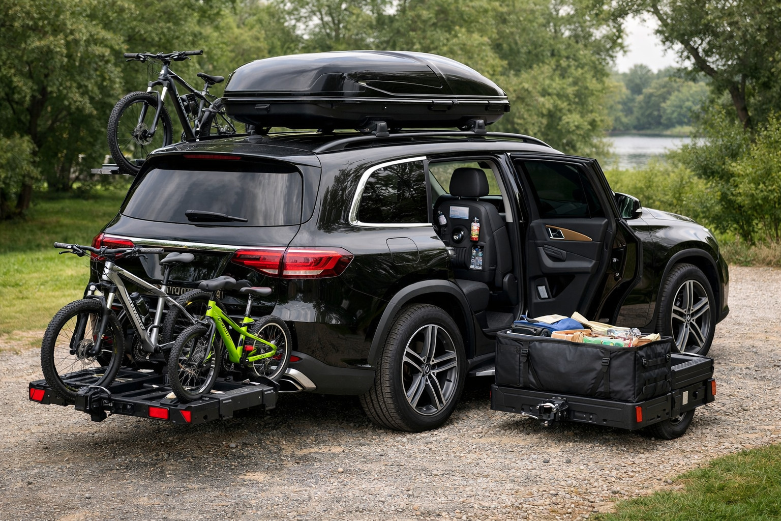 Hvad skal du montere på Mercedes GLS X167 til familieture og hverdagskomfort