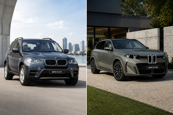 BMW X5 G65 vs BMW X5 E70: gammel karakter mod ny teknologi