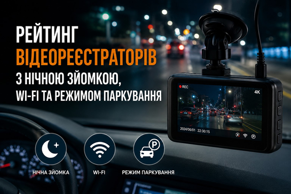 Bedste dashcams med nattesyn, Wi-Fi og parkeringstilstand