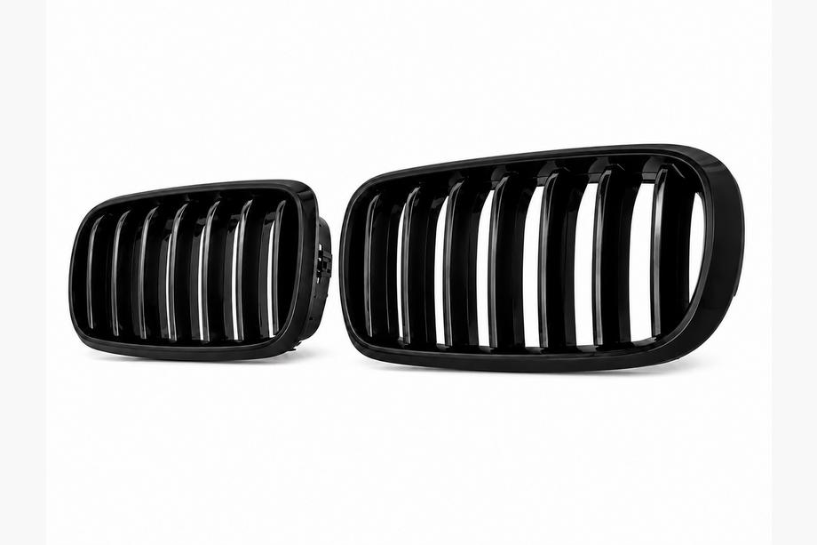 BMW X5 F15 2013–2018 Nyregrill 1 Bar (sort højglans) Image