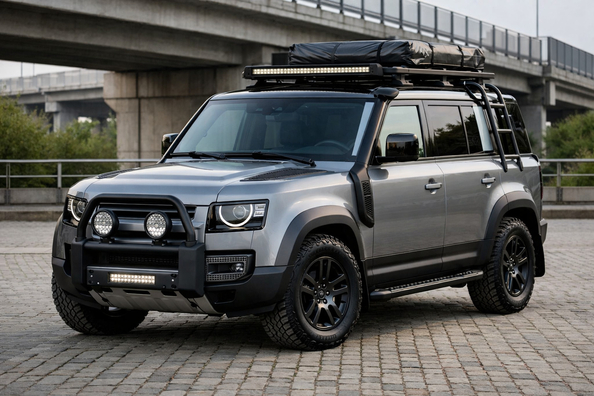 Startopgradering af Land Rover Defender 2019+ til by og lette ture