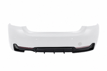 BMW 4-serie F32/F33/F36 2012–2020 Bagkofanger-diffuser til dobbel udstødning på én side (til M-Sport, ABS) foto 2