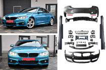 BMW 4-serie F32/F33/F36 2012–2020 M-Sport bodykit (til F32) foto 2