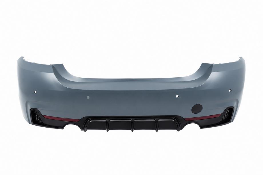 BMW 4-serie F32/F33/F36 2012–2020 Bagkofanger med diffuser til enkelt udstødning i begge sider M-Sport Image