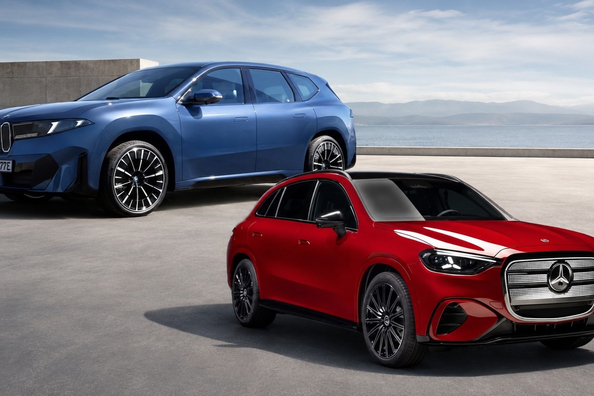 Mercedes-Benz GLC EQ 2027 vs BMW iX3 2027: Hvilken el-crossover i næste generation er bedst?