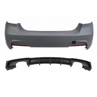Bagkofanger med diffuser til dobbelt udstødning (begge sider) M-Sport (til F30) BMW 3-serie F30/F31 2012–2019