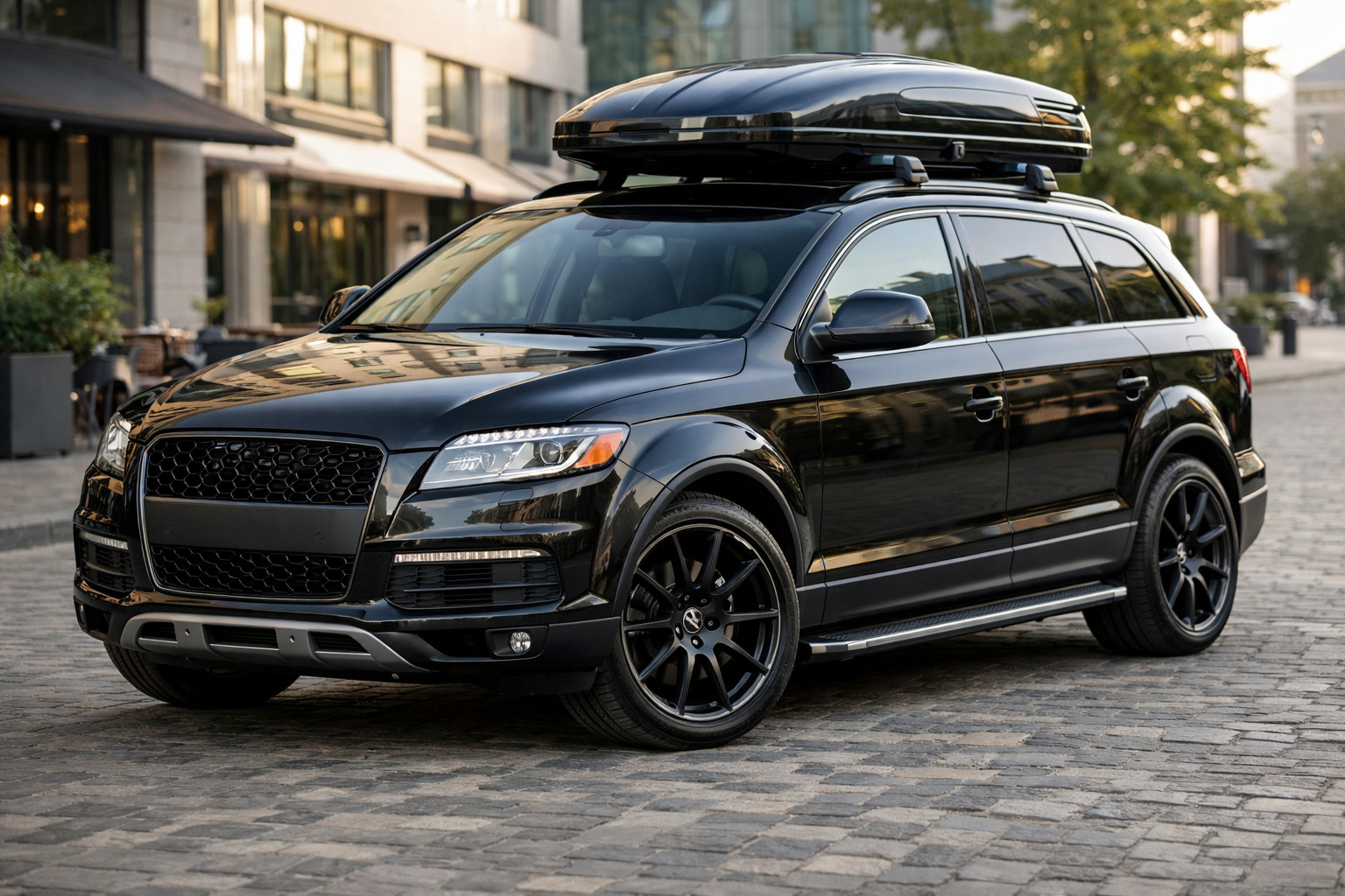 Startopgradering til Audi Q7 2005-2015 til bykørsel og daglig kørehøjde