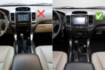 Toyota Land Cruiser Prado 120 2002–2009 Sæt til kabineopgradering – instrumentpanelbeklædning til Lexus GX460 2023 Style foto 3
