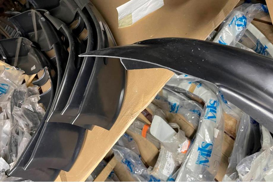 Volkswagen Caddy 2015–2020 2. sortering Front lip-spoiler DPT (klar til lakering) Foto 2
