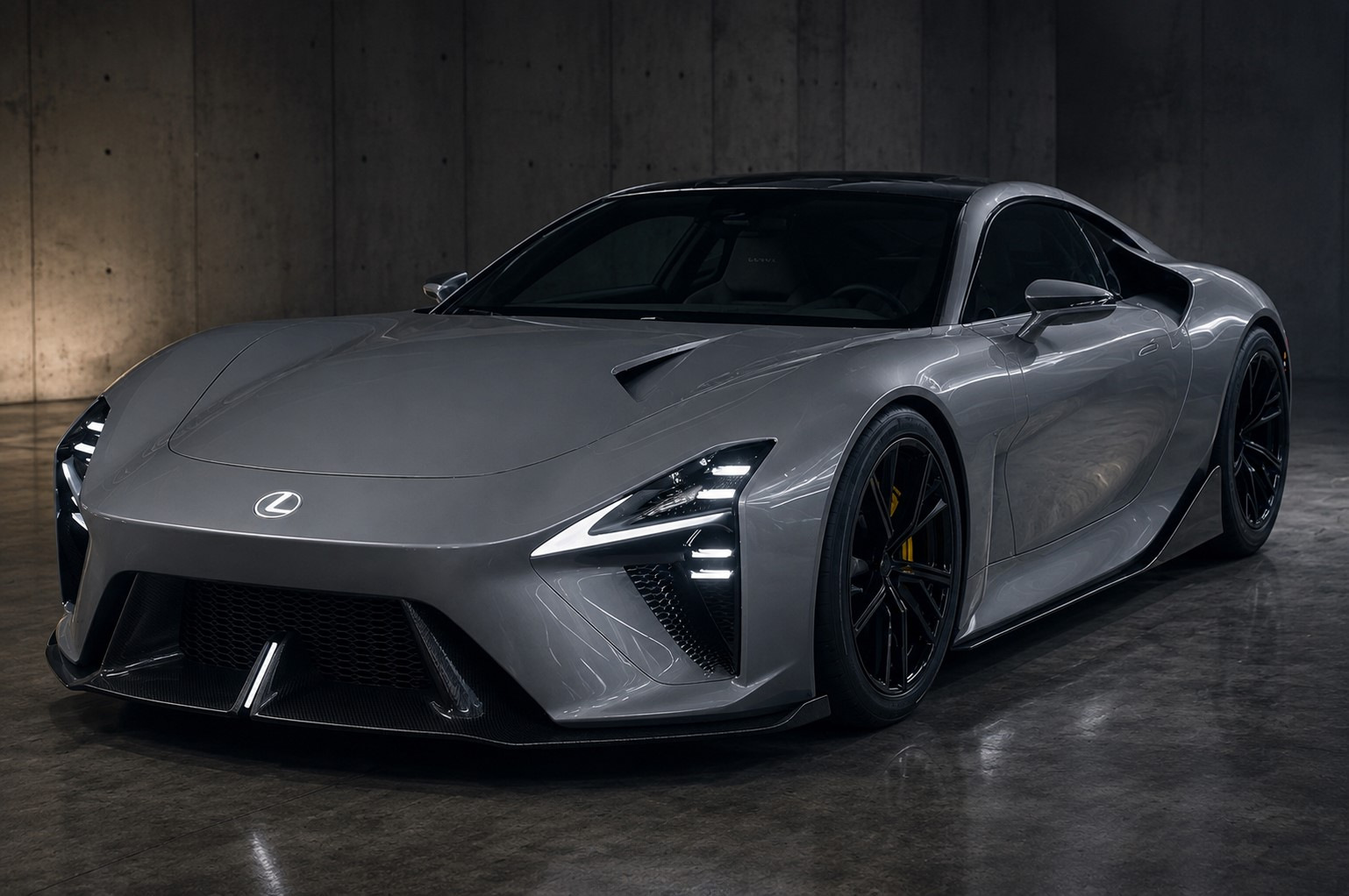 Elektrisk Lexus LFA Concept vist i bevægelse for første gang