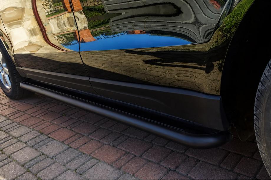 Audi Q5 2008–2017 Sidetrin Premium Black (2 stk., rustfrit stål) Image