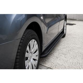 Premium Black sidetrin (sæt med 2 stk., rustfrit stål) Citroen Berlingo 1996–2008 foto 1