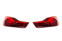 BMW 4-serie F32/F33/F36 2012–2020 Baglygter M4 Style Rød foto 1