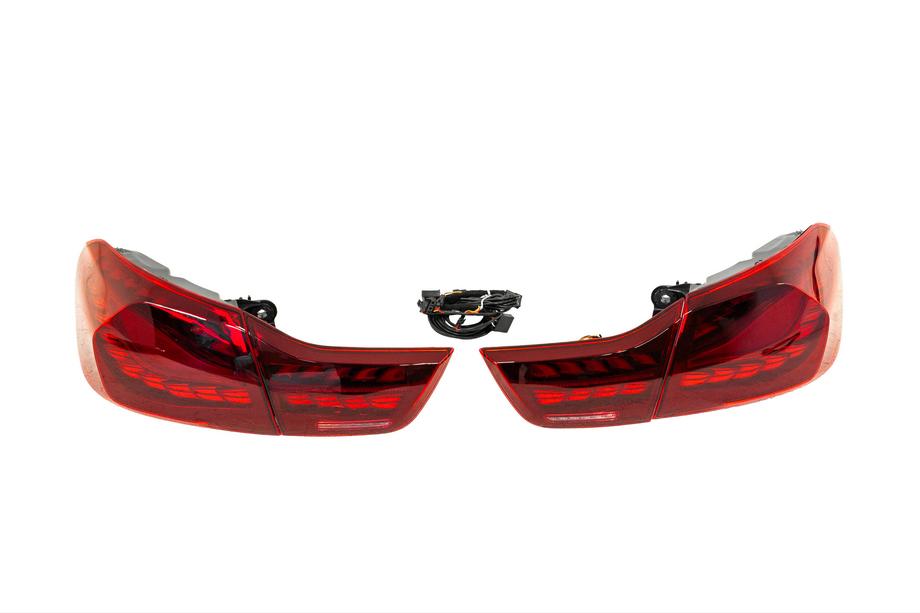 BMW 4-serie F32/F33/F36 2012–2020 Baglygter GTS Style Red Foto 2